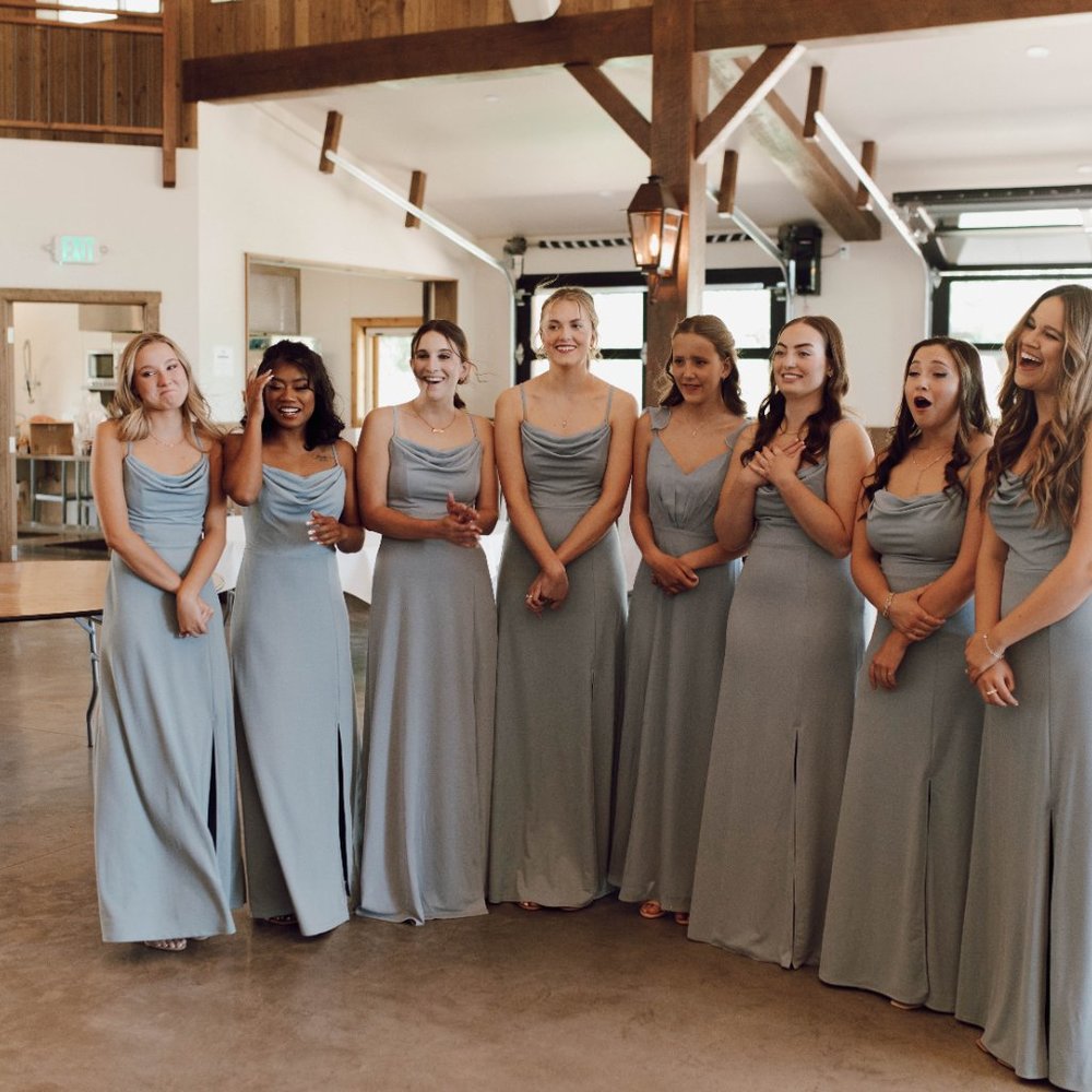 Ash Crepe Dusty Blue